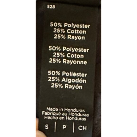 District Perfect Tri Hooded Gray Tee Baseball Squad Polyester Women's Size SMALL - Picture 6 of 16